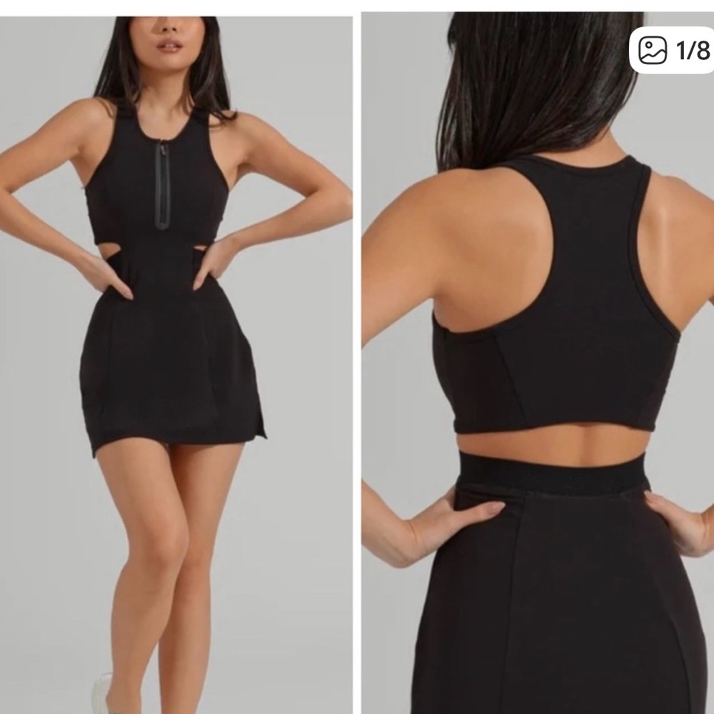 BuffBunny Black Backless Dress
